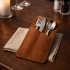 Utensil pouch made of genuine leather