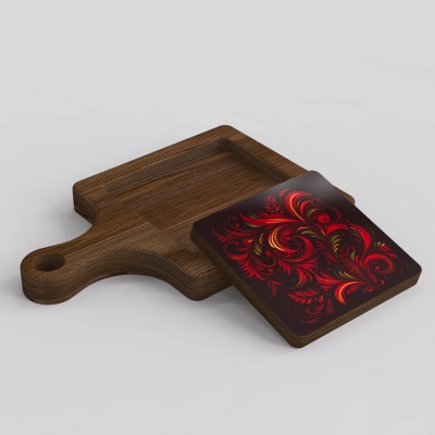 
                                                2-in-1 Serving Tray + Trivet 