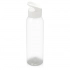 Бутылка для воды «Простая», прозрачный/белый