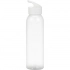 Бутылка для воды «Простая», прозрачный/белый