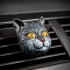 Handmade Reusable Car Air Freshener Cat