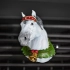 White Horse Car Air Freshener, Reusable, Handmade