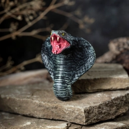 Black Snake Car Air Freshener, Reusable, Handmade