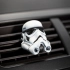 Stormtrooper Car Air Freshener, Reusable, Handmade