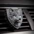 Wolf Car Air Freshener, Reusable, Handmade