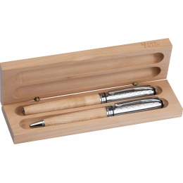 Wooden writing set Mark Twain