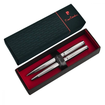 
                                                Metal set of ballpoint pen and roller ROI
                                                