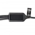 3 in 1 cable with elighted logo Pierre Cardin