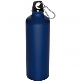 Metal bottle with snaphook 800 ml