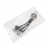 4-in-1 cable with elighted logo in a wooden casing
