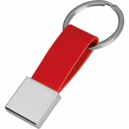 Keychain with imitation leather strap