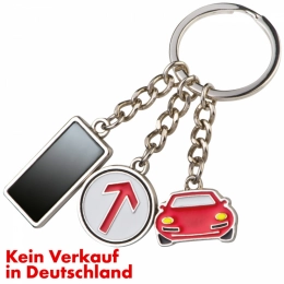 Metal keyring