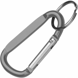 Металлический брелок для ключей с карабином