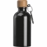Бутылка для питья из нержавеющей стали с карабином, 400 мл Бутылка для питья из нержавеющей стали с карабином, 400 мл