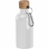 Бутылка для питья из нержавеющей стали с карабином, 400 мл Бутылка для питья из нержавеющей стали с карабином, 400 мл