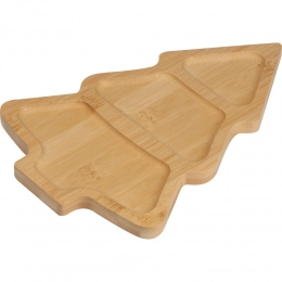 Bamboo snack tray