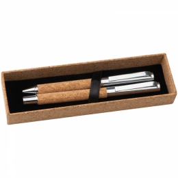 Cork writing set