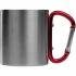 Metal mug with snap hook