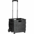 Folding shopping trolley