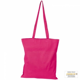 Cotton bag with long handles