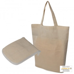 Foldable cotton bag
