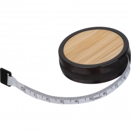 Round bamboo tape measure VINCENZO