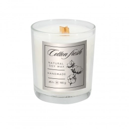 Соевая свеча 190 г Свежий хлопок