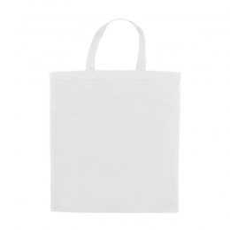 Cotton bag with short handles