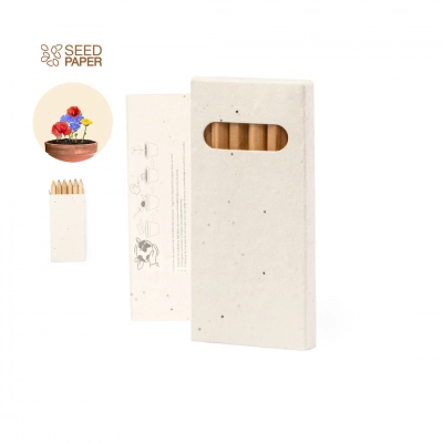 
                                            Набор карандашей из бумаги с семенами DELAR
                                            