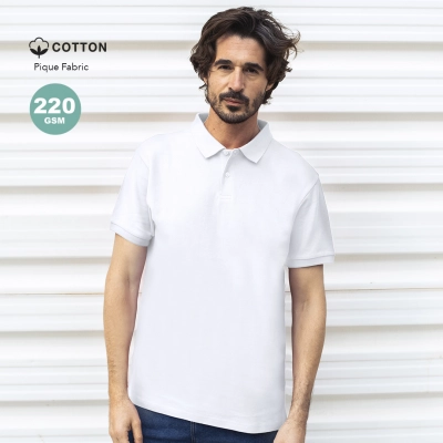 
                                                Adult White Polo Shirt Koupan
                                                