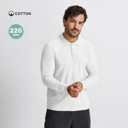 Adult White Polo Shirt Charlot