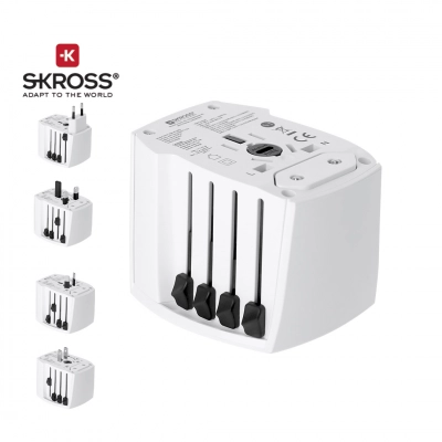 
                                                Универсальный дорожный адаптер Skross MUV USB 30W PD
                                                