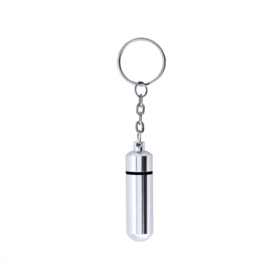 
                                            Keychain with Alumpill tablet box
                                            