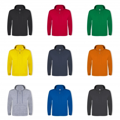 
                                            Adult Hooded + Zipper Sweatshirt keya SWZ280
                                            