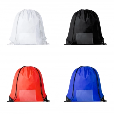 
                                            Сумка на шнурках с прозрачным карманом Selasi
                                            