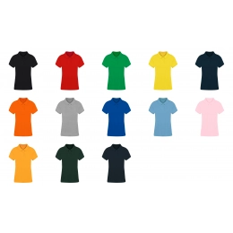 Women Colour Polo Shirt Koupan