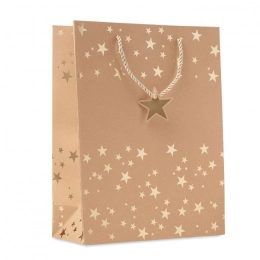 Gift paper bag with pattern