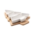 Christmas tree serving tray