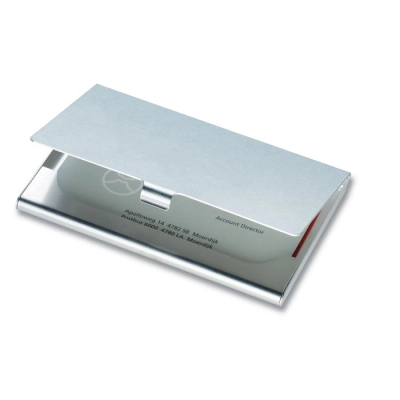 
                                            Aluminium business card holder
                                            