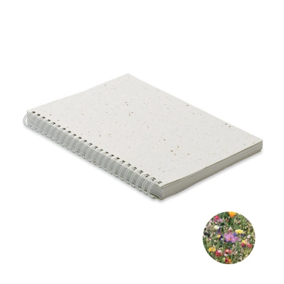 
                                                A5 seed paper cover notebook
                                                