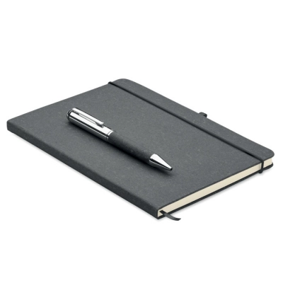 
                                                Recycled leather notebook set
                                                