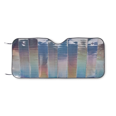 
                                                Foldable windscreen sunshade
                                                
