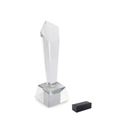 
                                            Crystal award in a gift box
                                            