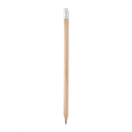 Натуральный карандаш с ластиком