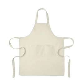 Organic cotton apron 240 gr/m²
