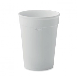 Recycled PP cup capacity 300ml