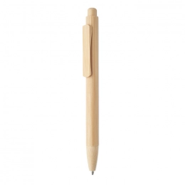 Bamboo automatic ball pen