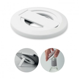 Phone holder and bottle opener