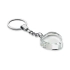 Glass heart award key ring