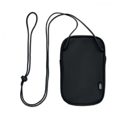 RPET cross body travel pouch